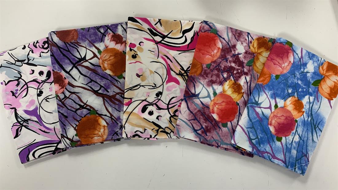 Multicolour Cotton Fat Quarter Bundle