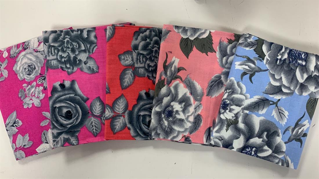 Multicolour Cotton Fat Quarter Bundle