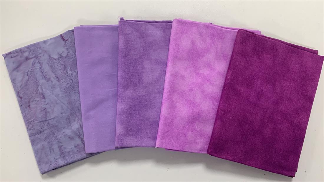 Pink Cotton Bali Batik Fat Quarter Bundle