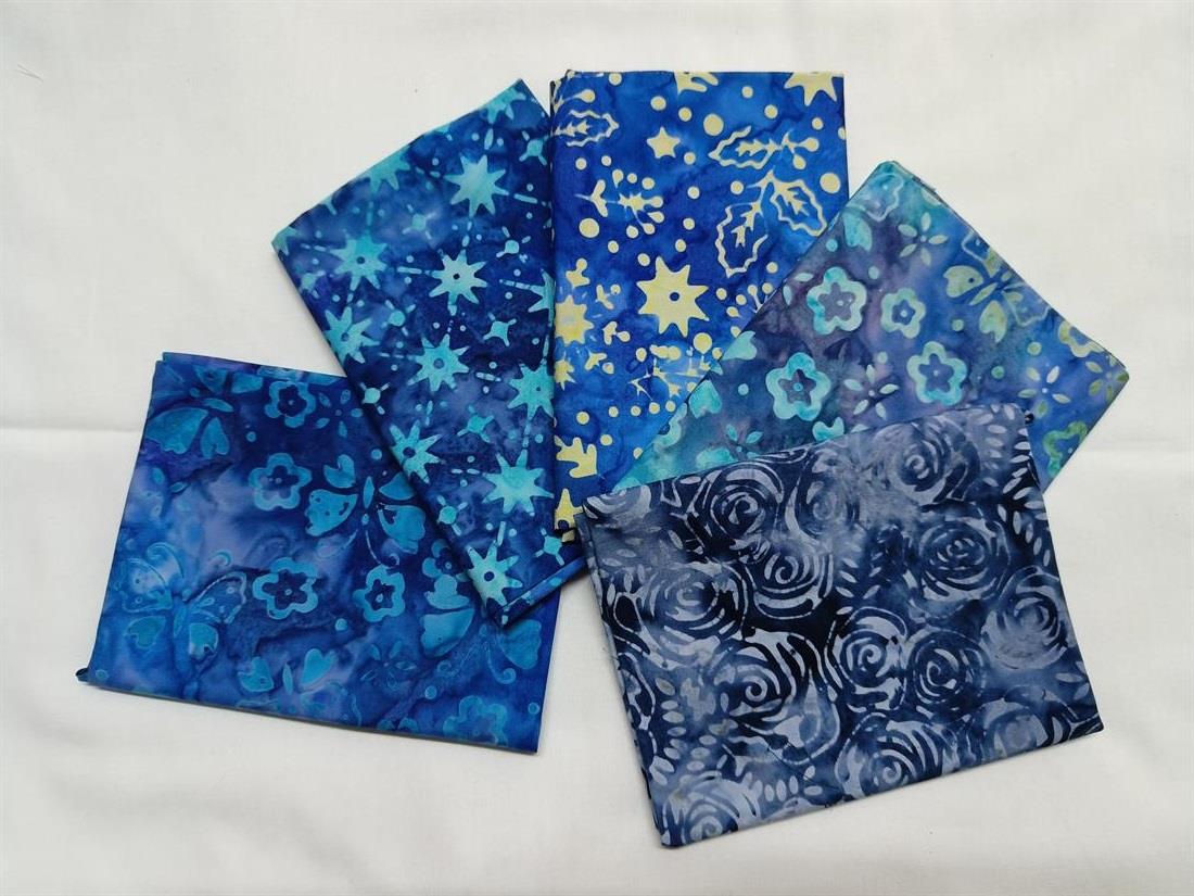 Multicolour Printed Cotton Fat Quarter Bundle