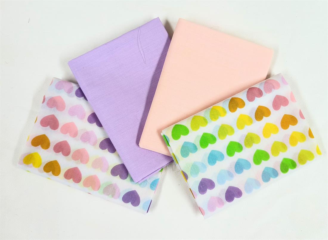 Multicolour Printed Cotton Fat Quarter Bundle