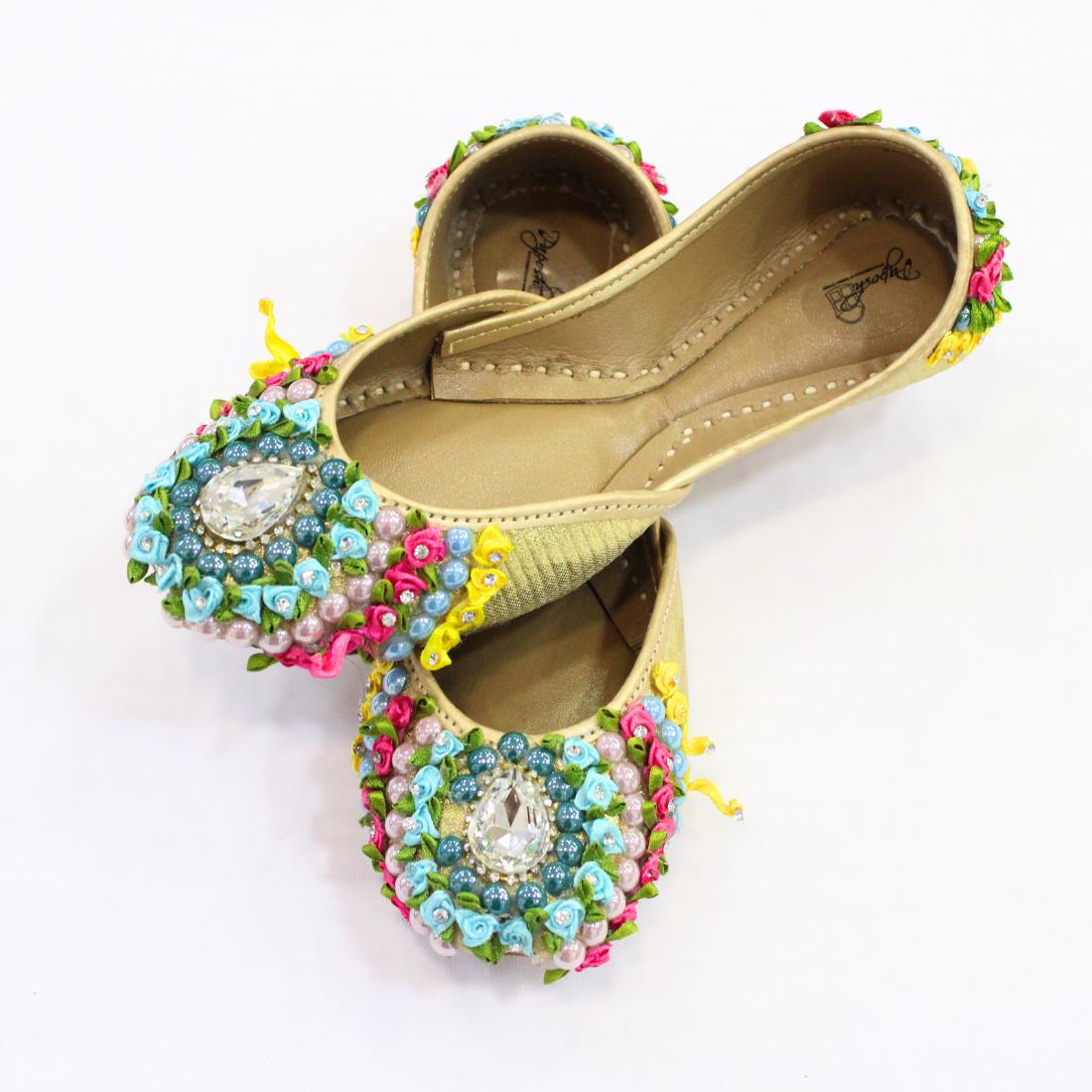 Gold Ladies' Shoes