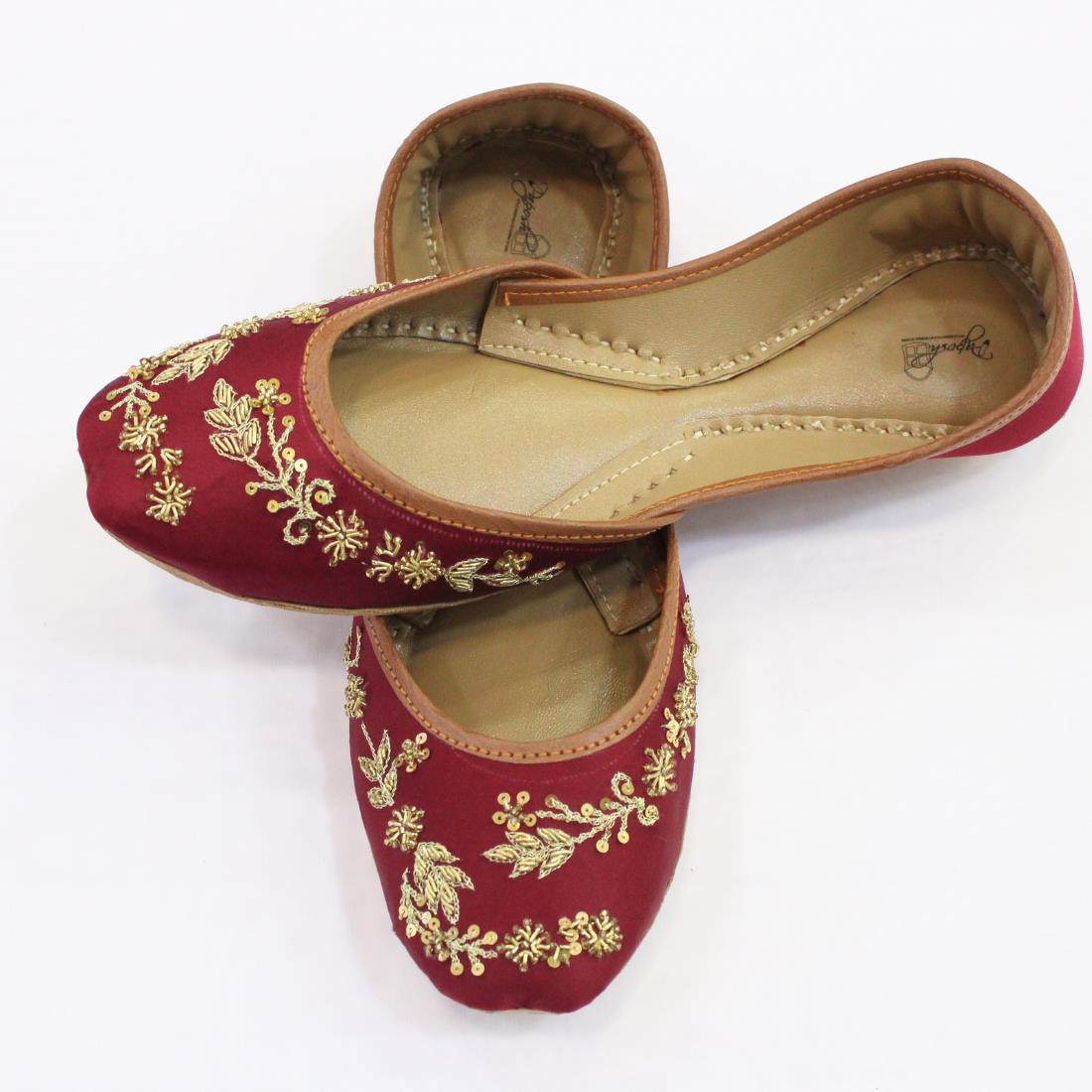 Maroon Ladies' Shoes