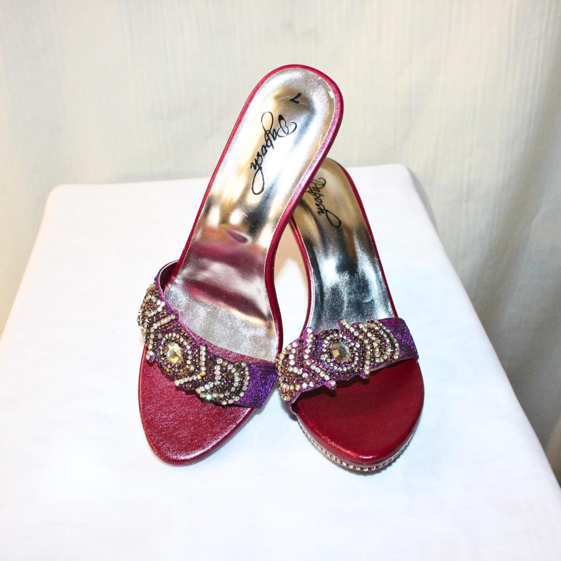Maroon Ladies Shoes