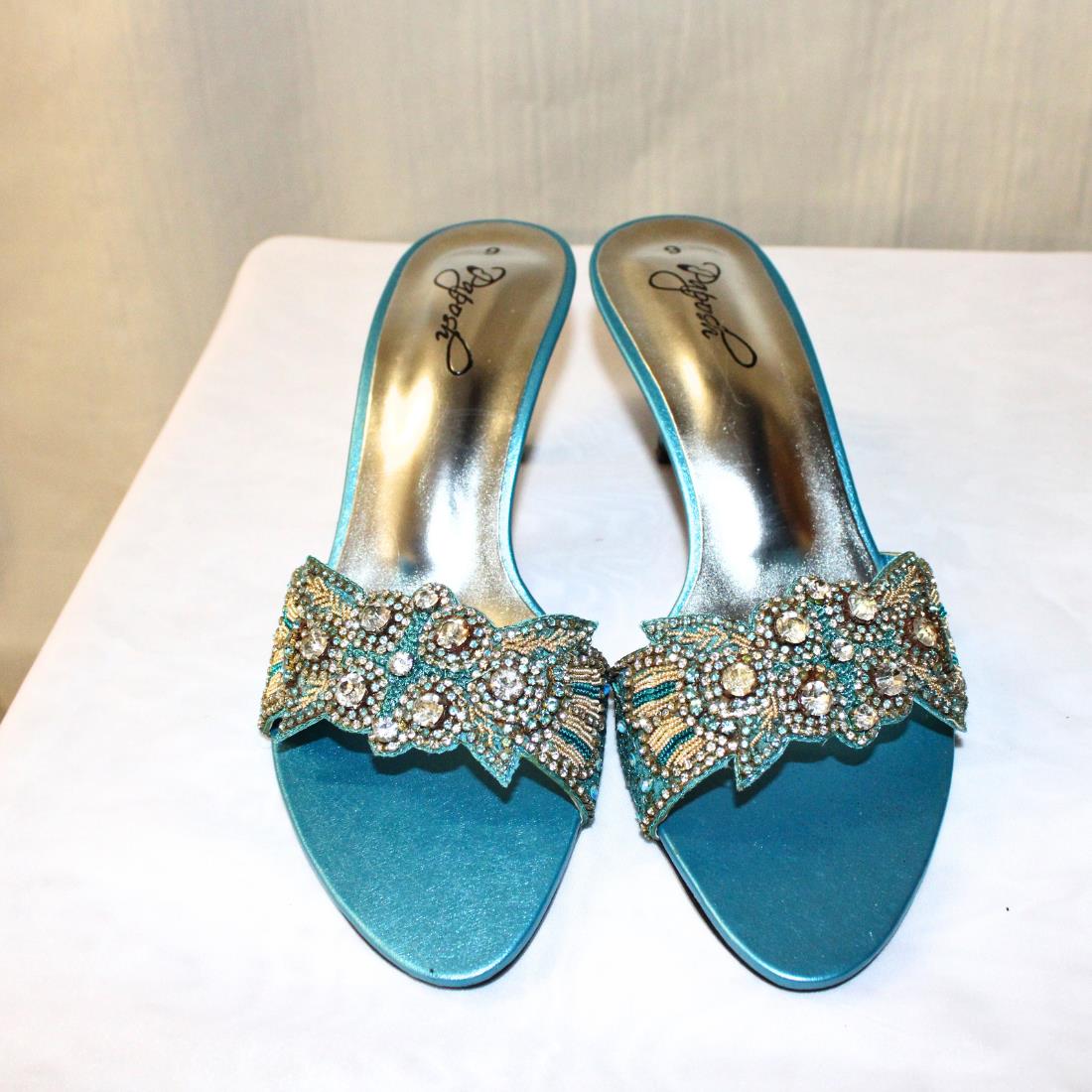 Turquoise Ladies Shoes