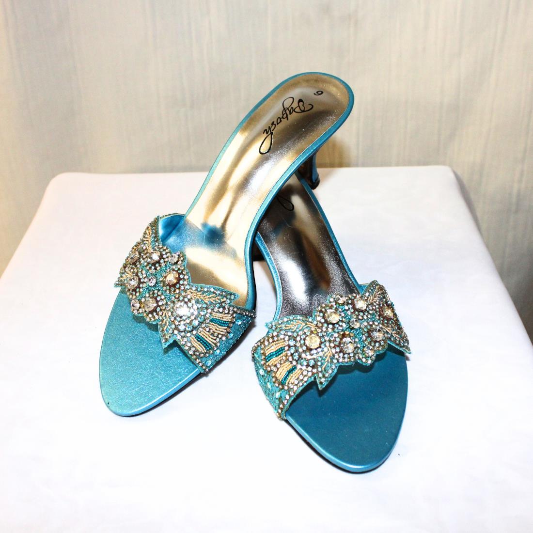 Turquoise Ladies Shoes