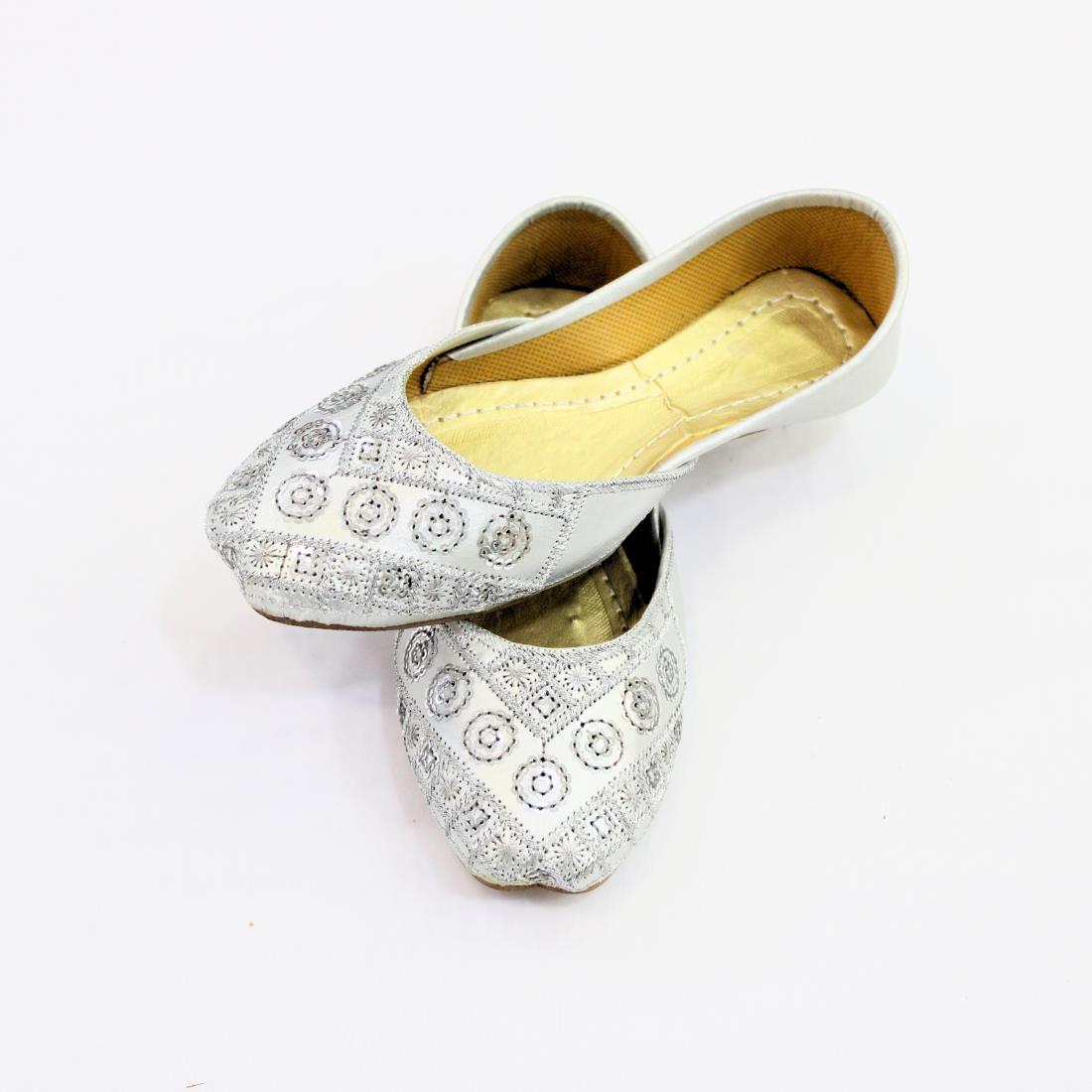 Silver Ladies' Shoes