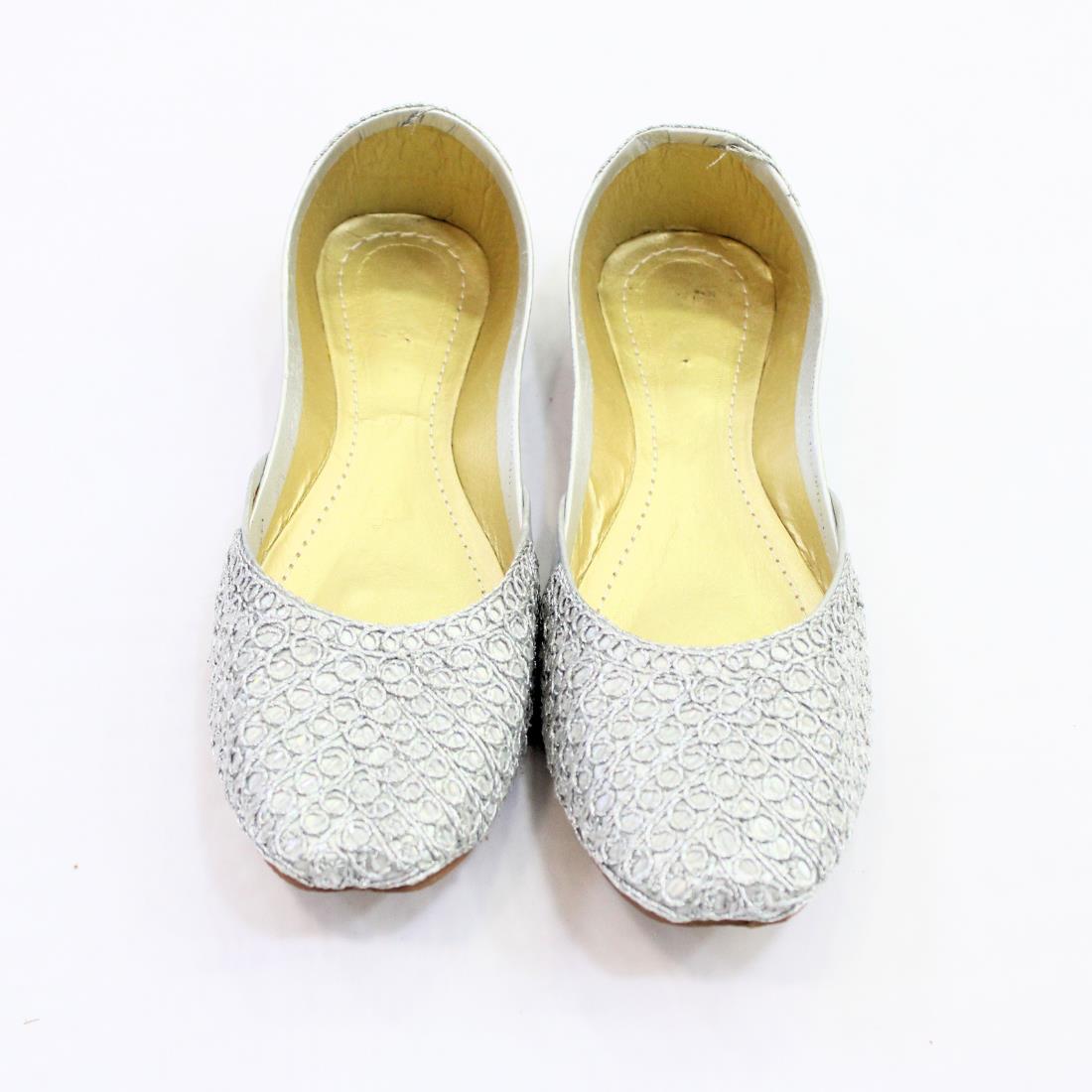 Silver Ladies' Shoes