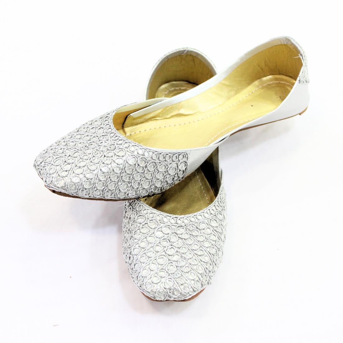 Silver Ladies' Shoes