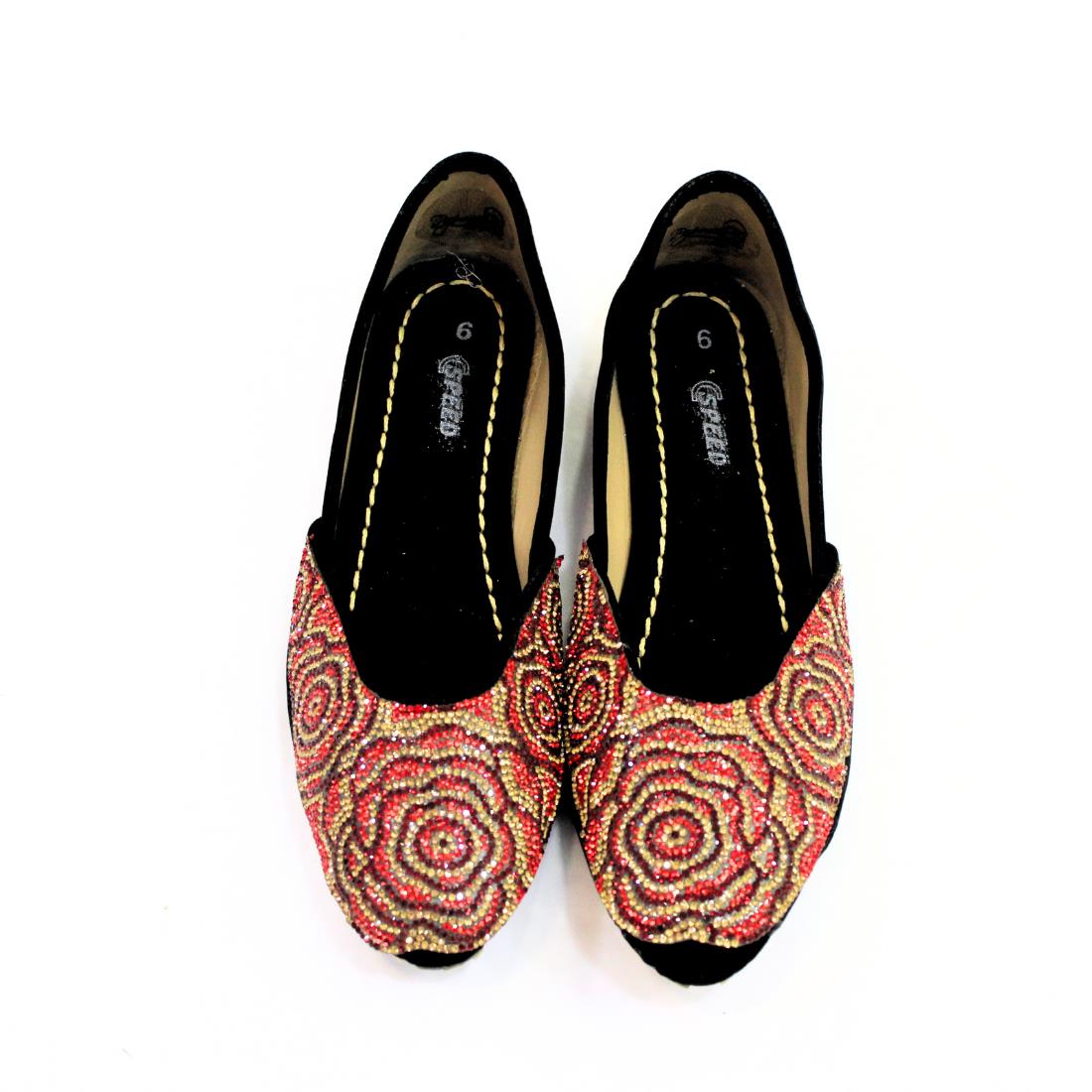 Black & RED Ladies' Shoes