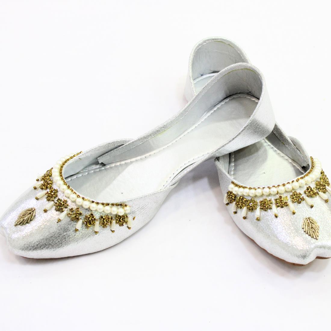 Silver Ladies' Shoes