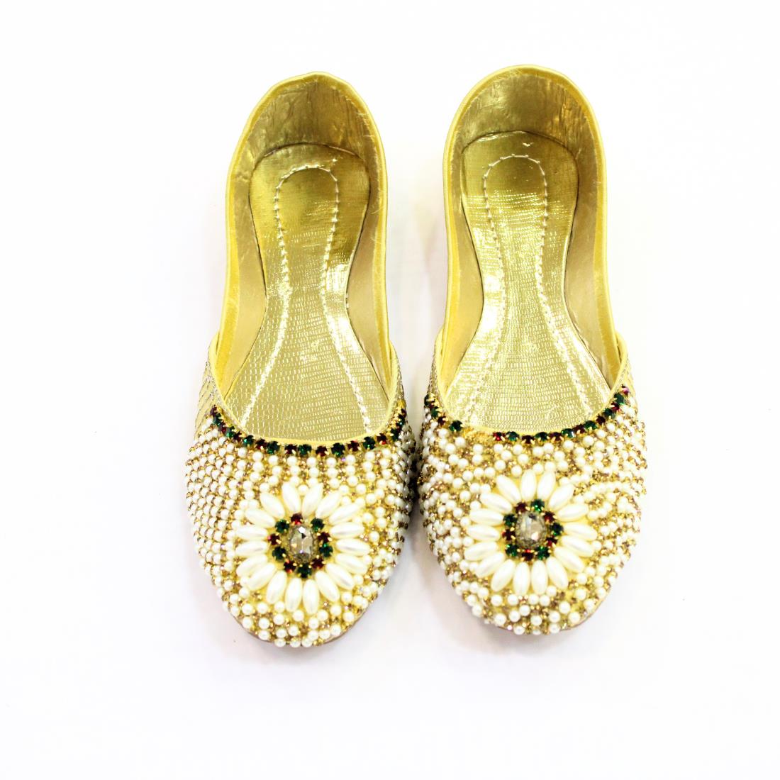 Multicolour & Gold Ladies' Shoes