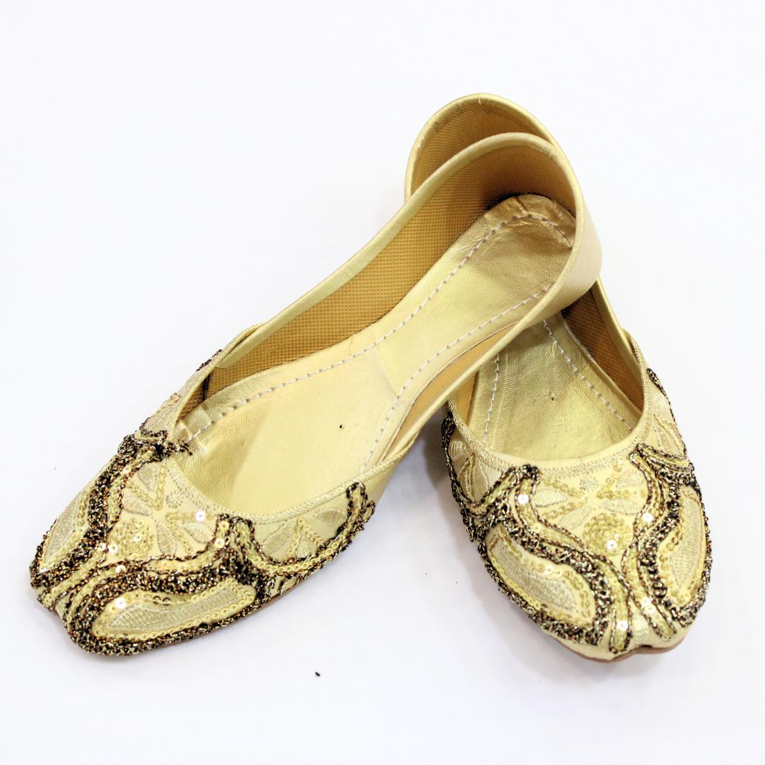 Gold Ladies' Shoes