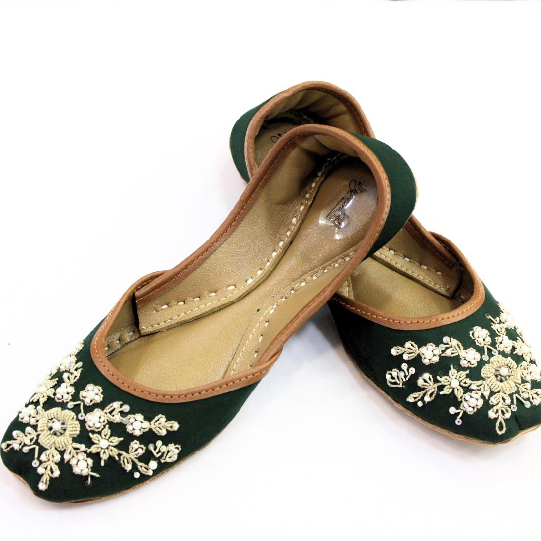 Green Ladies' Shoes