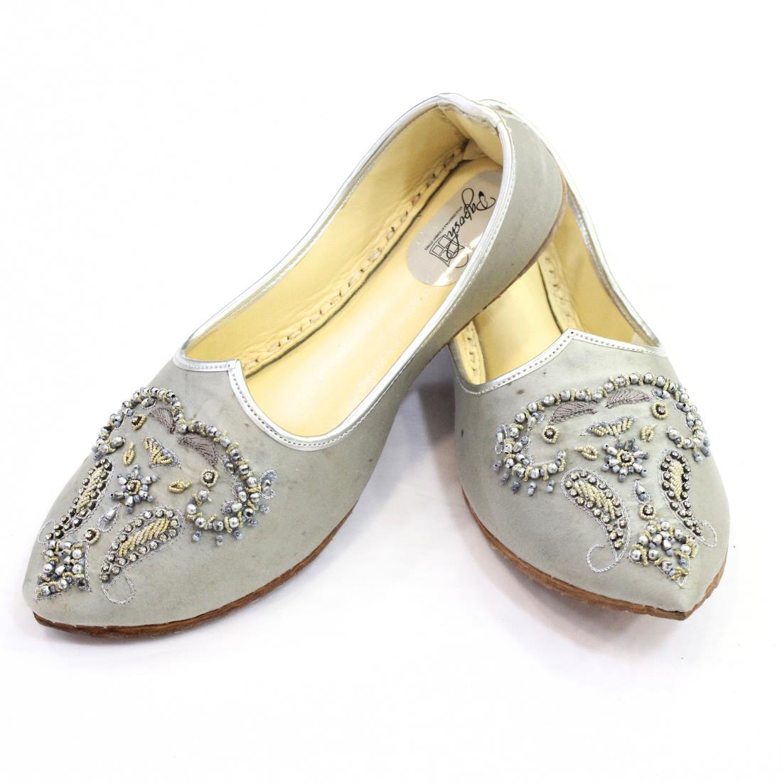 Silver Ladies' Shoes