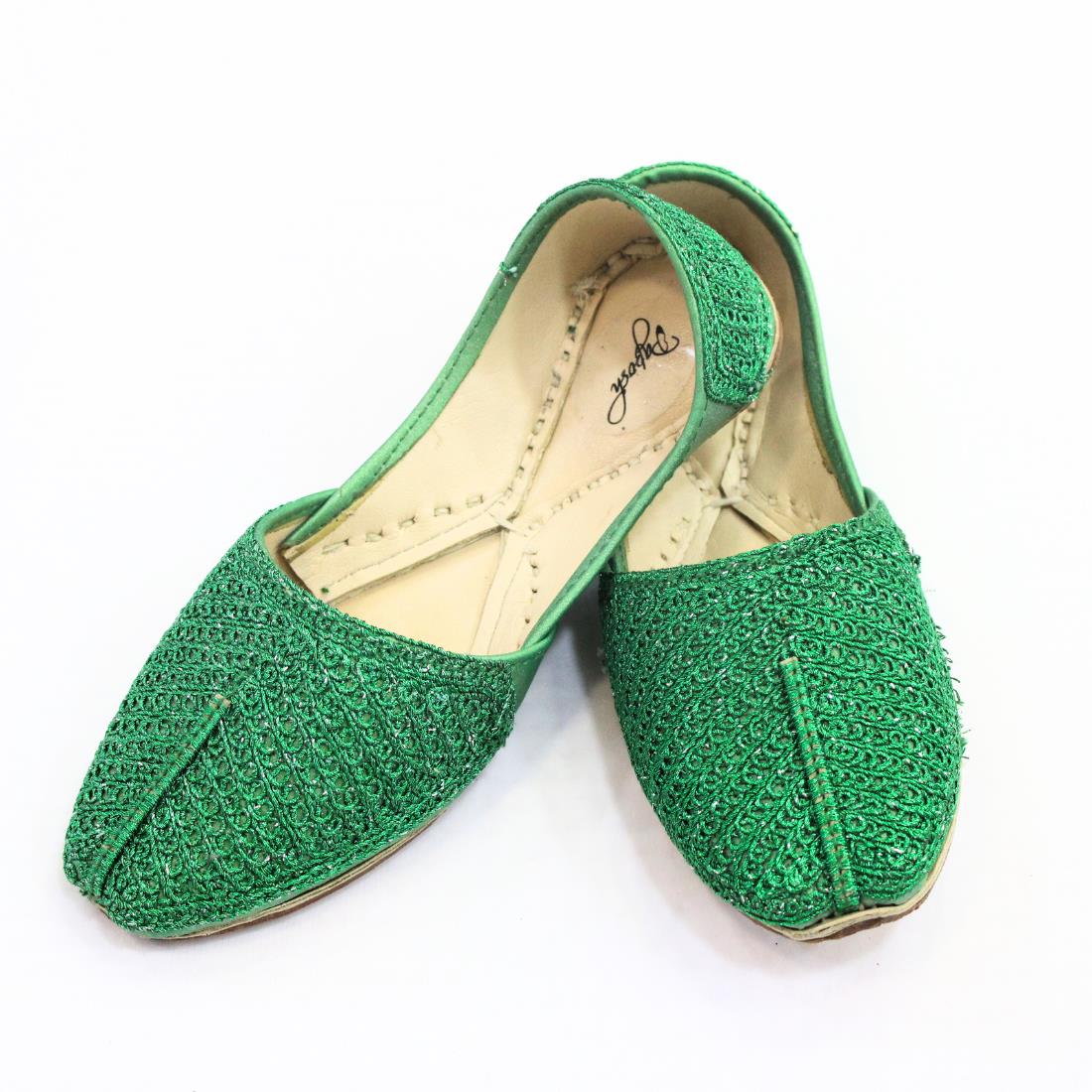 Green Ladies' Shoes