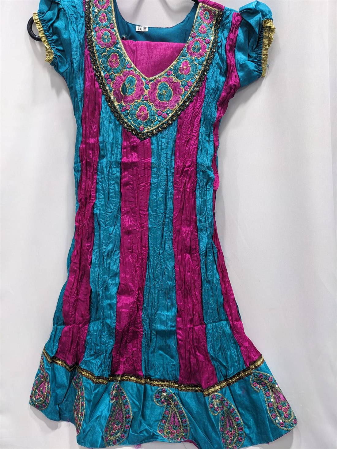 Pink & Blue Girls 3 Piece Suit
