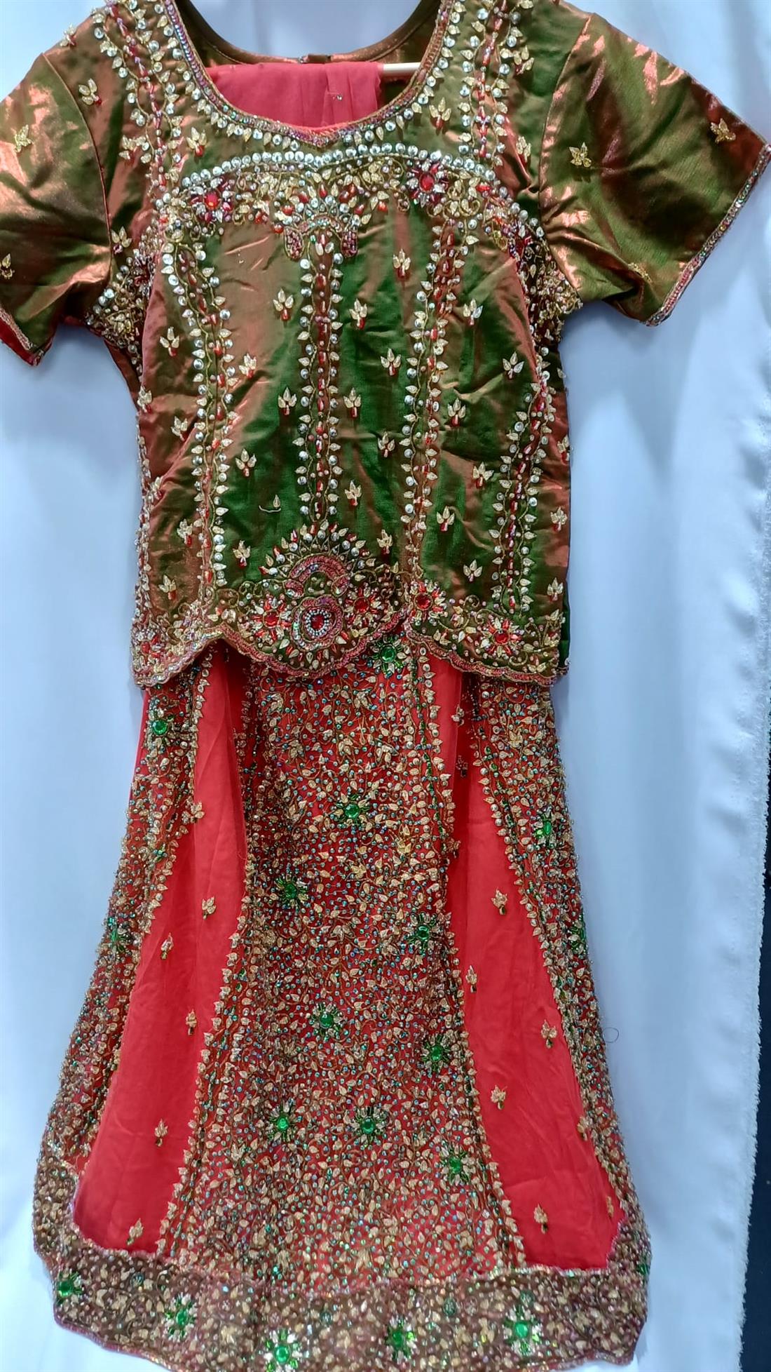 Girls 3 Piece Lengha