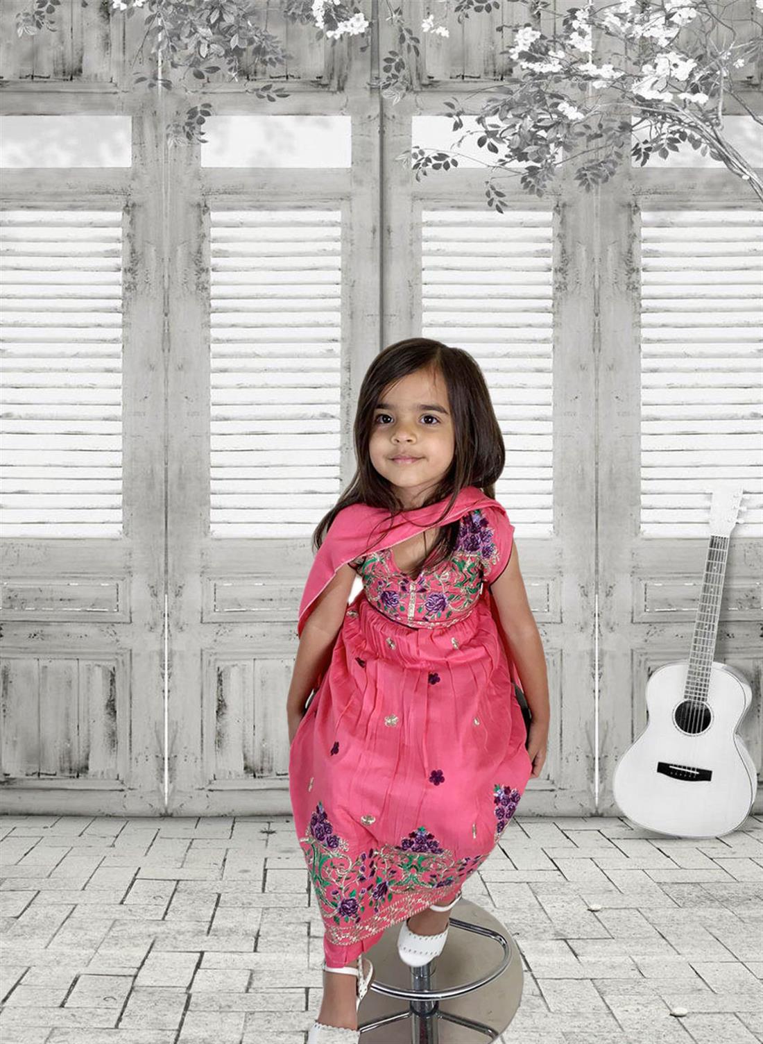 Embroidered Cotton Girlswear
