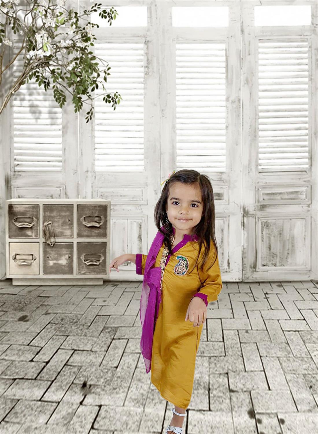 Embroidered Chiffon Girlswear