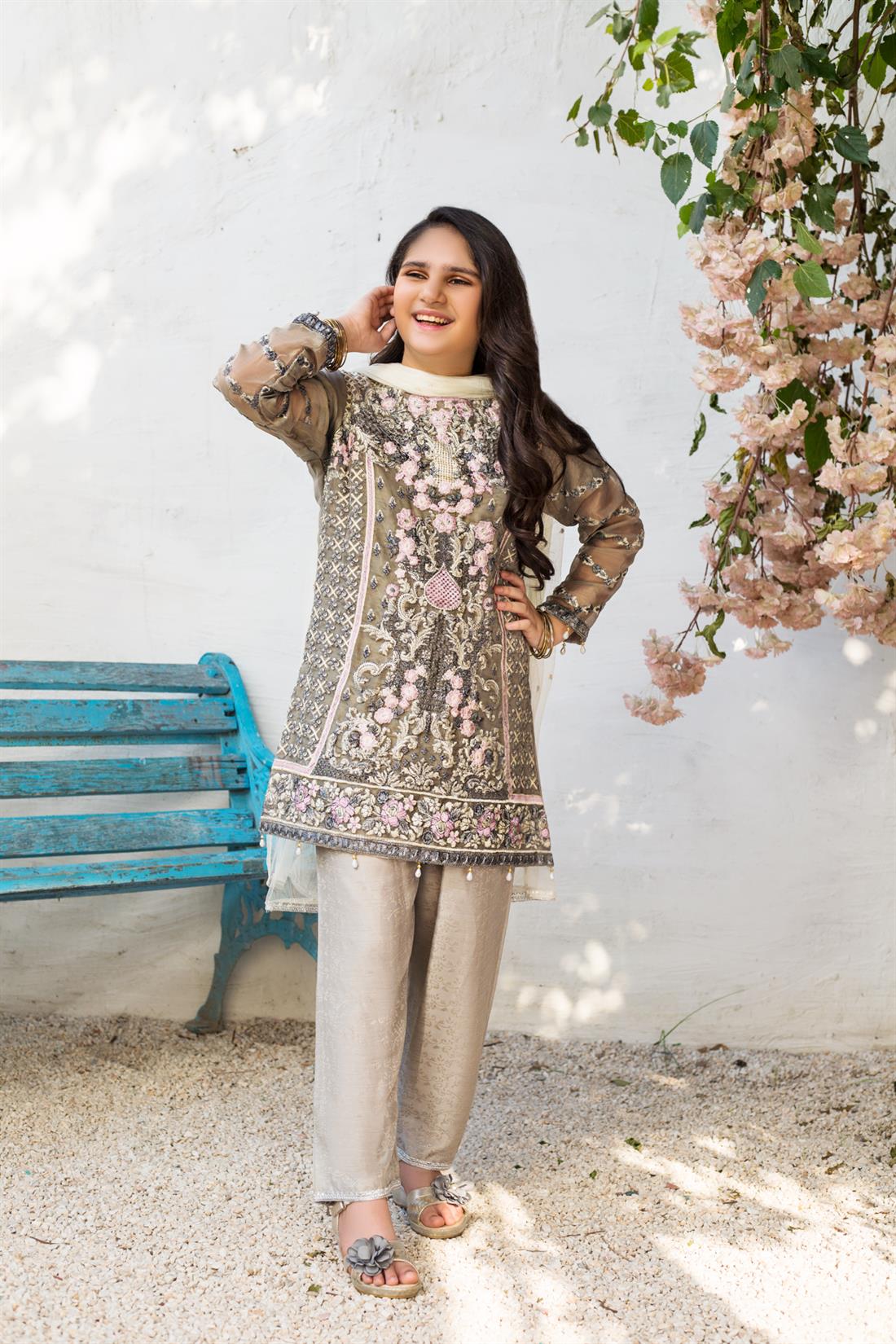 Embroidered Organza Girlswear