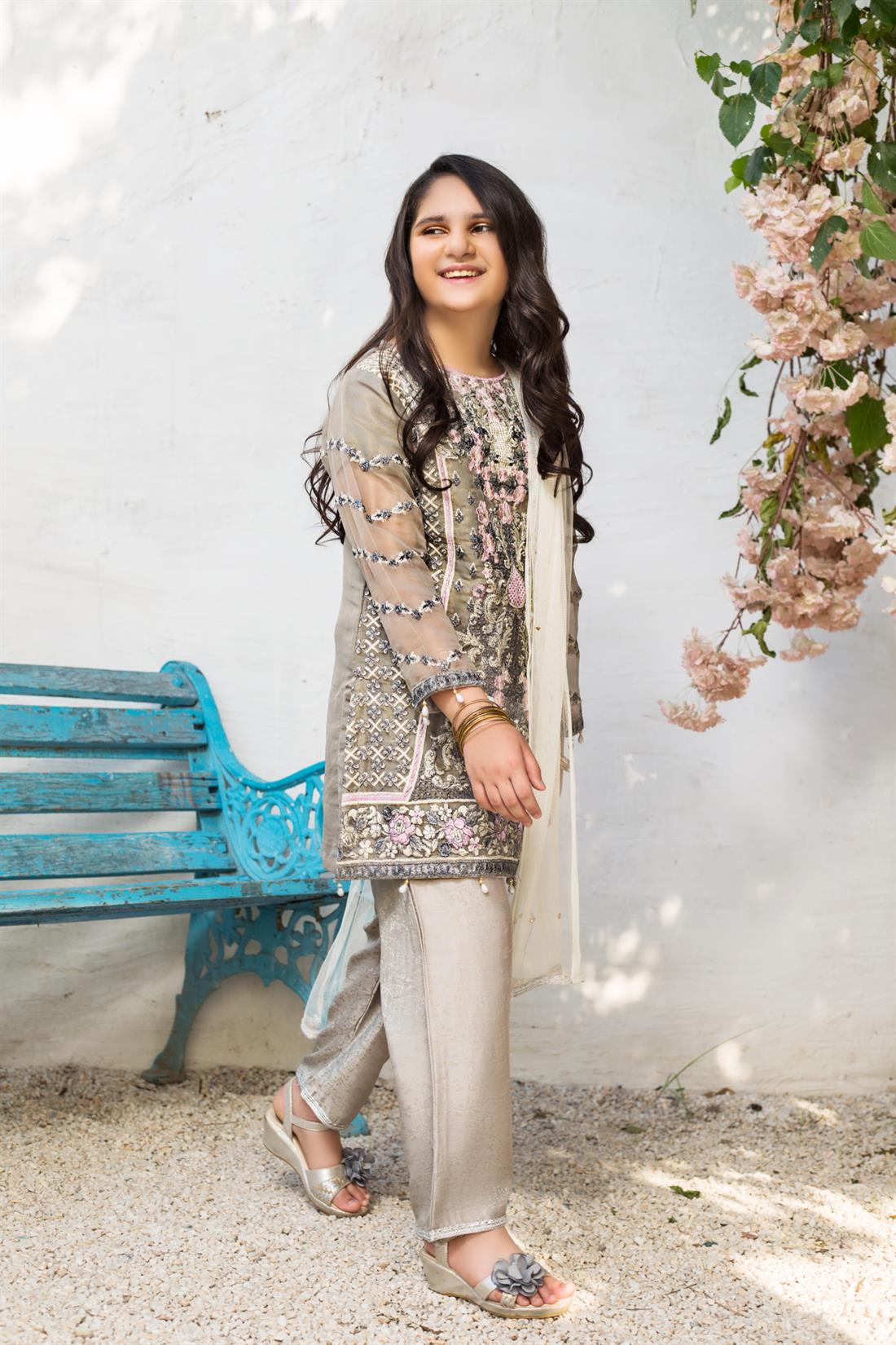Embroidered Organza Girlswear