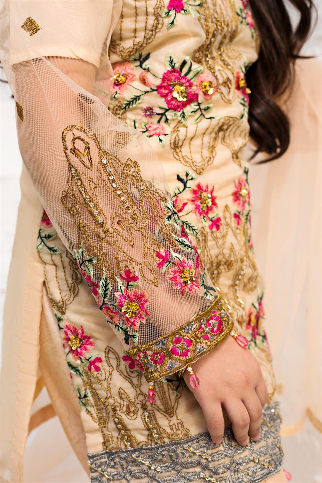 Sequinned Organza Girlswear