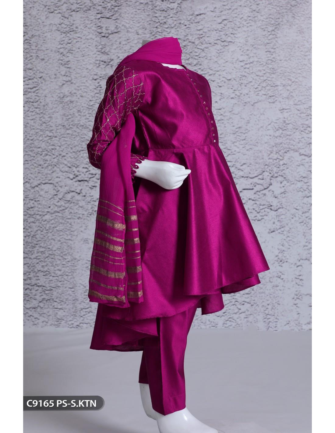 Pink Embroidered Girlswear
