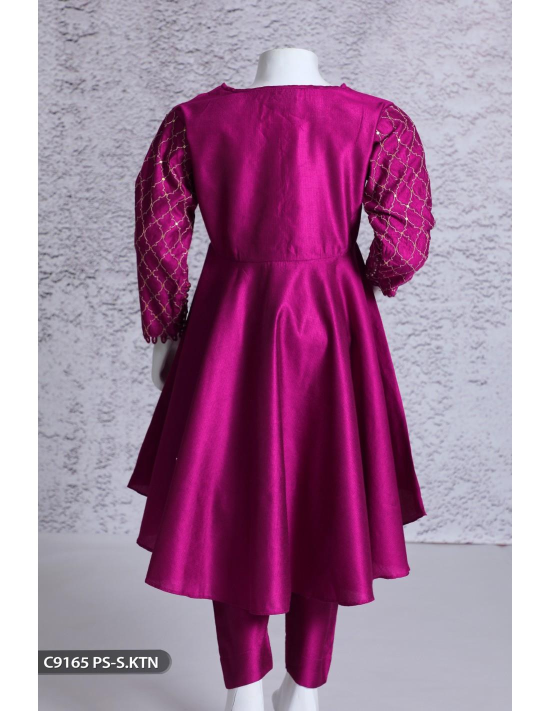 Pink Embroidered Girlswear