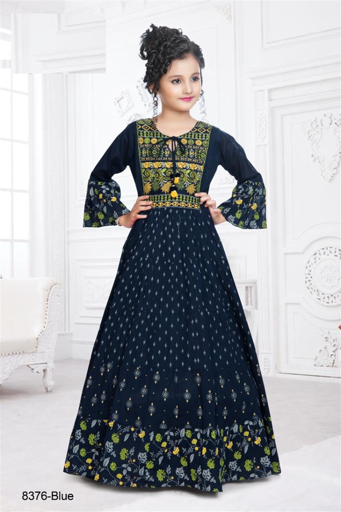 Dark Blue & Yellow Girlswear