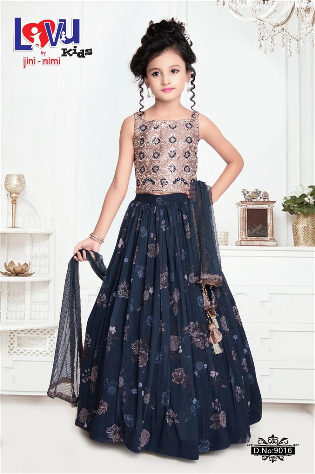 Dusty Pink & Blue Girlswear