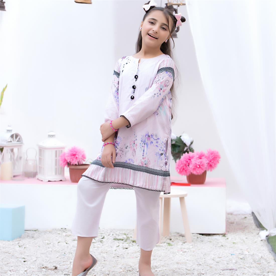 White & Pink Girlswear