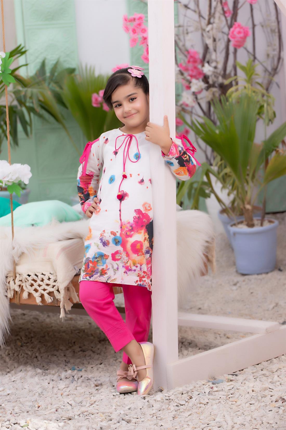White & Pink Girlswear