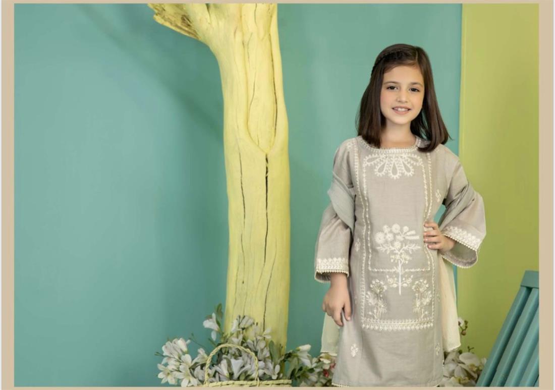 Grey & Cream Girlswear