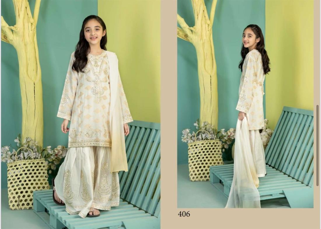 Cream & Gold Girlswear
