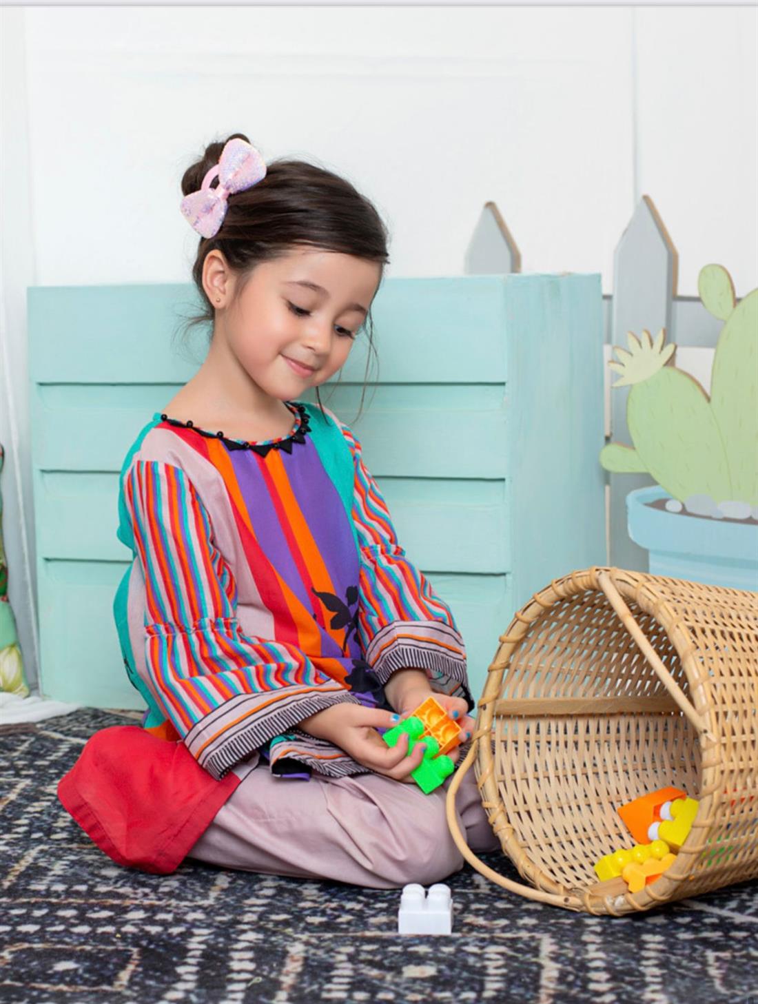 Multicolour Coloured Girlswear