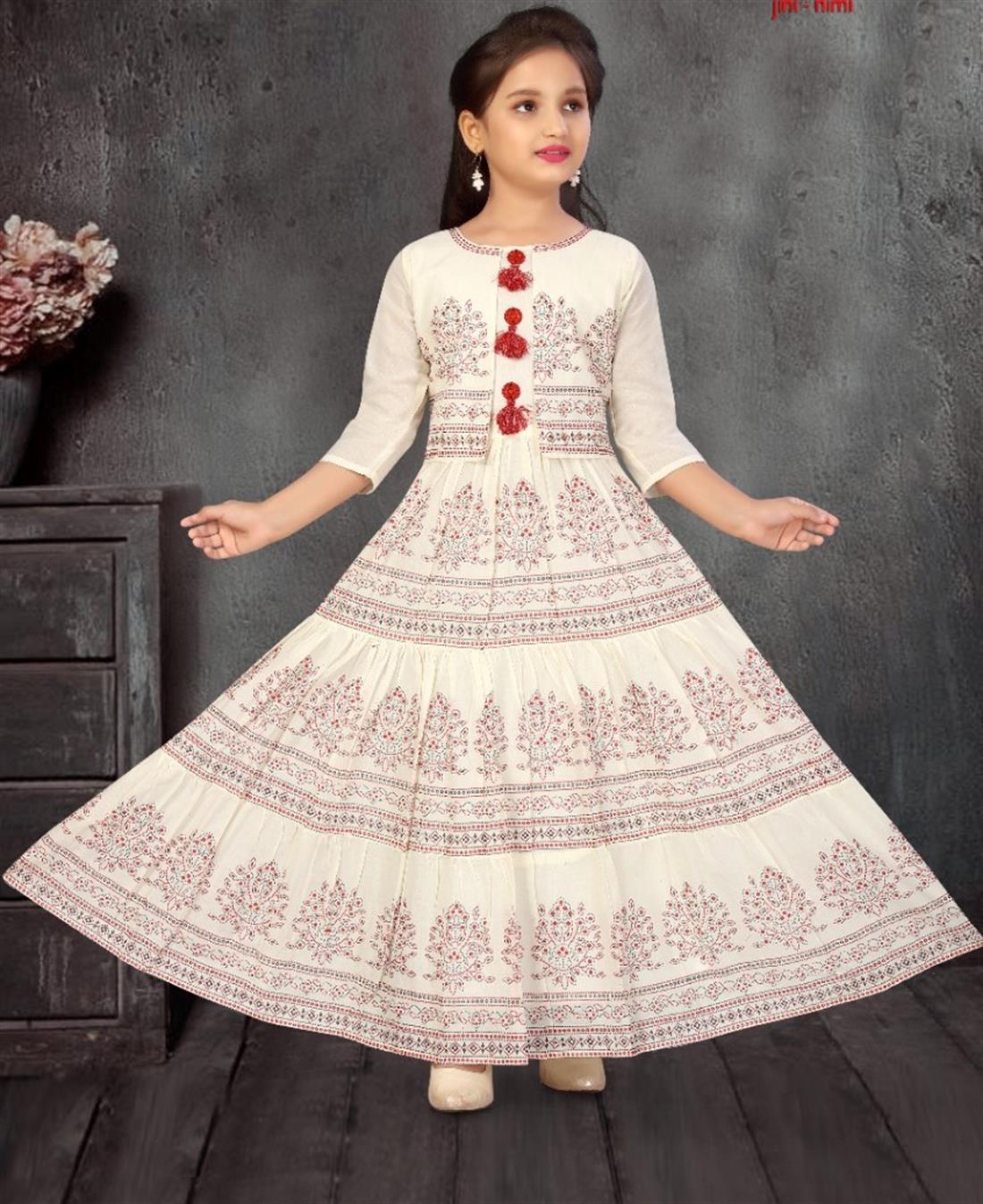 Cream & Red Girlswear