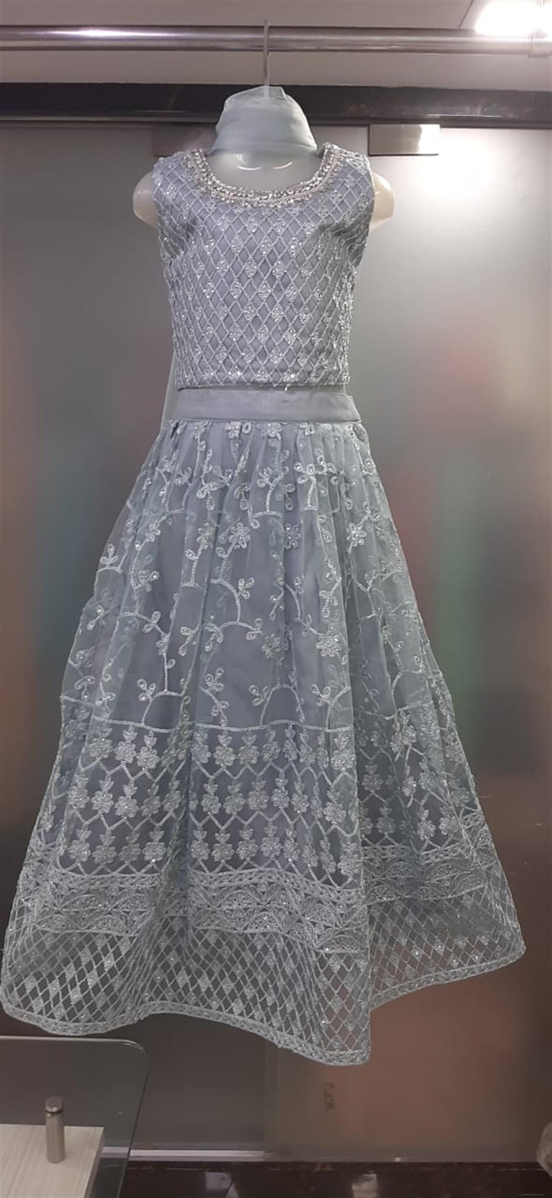 Grey Silver Girlswear