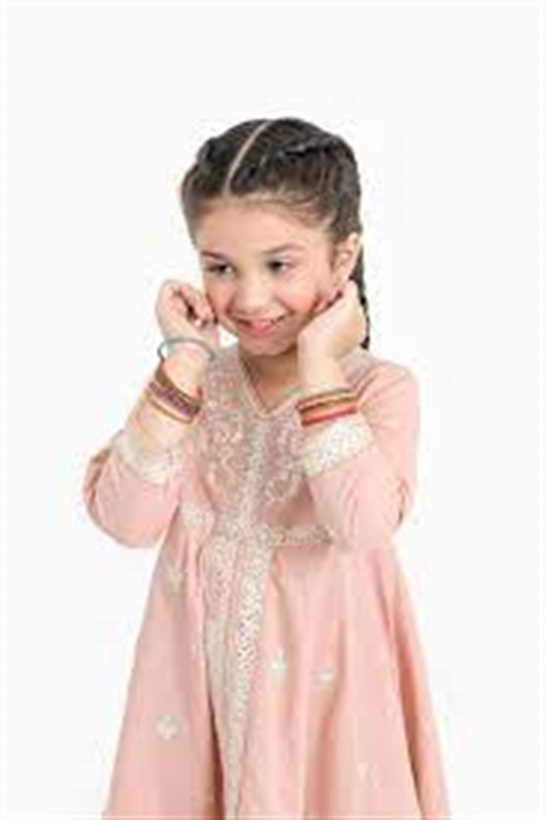 Baby Pink Embroidered Girlswear