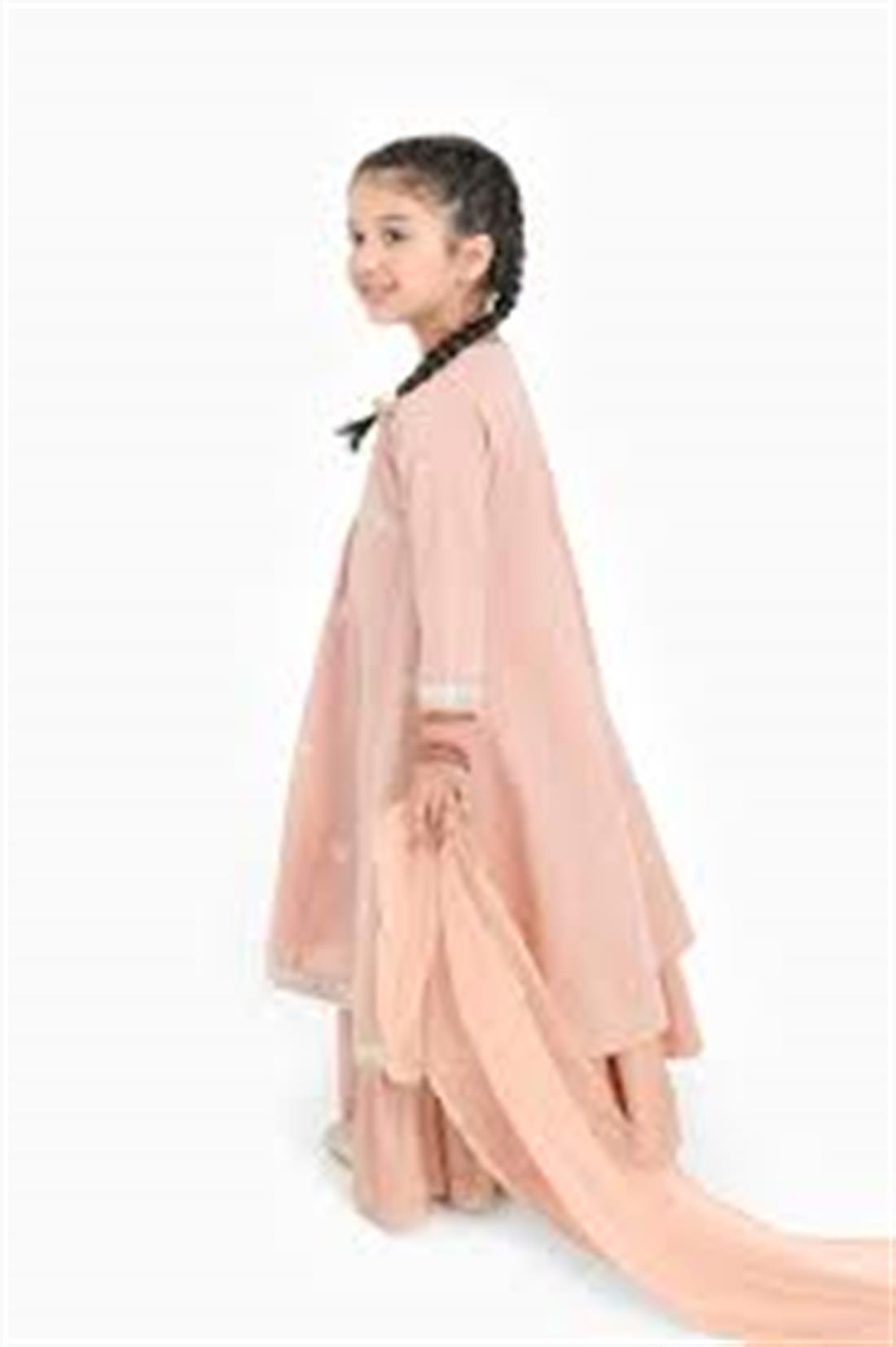 Baby Pink Embroidered Girlswear