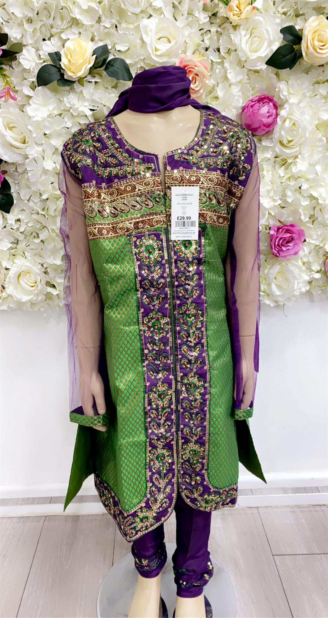Green & Purple Girlswear