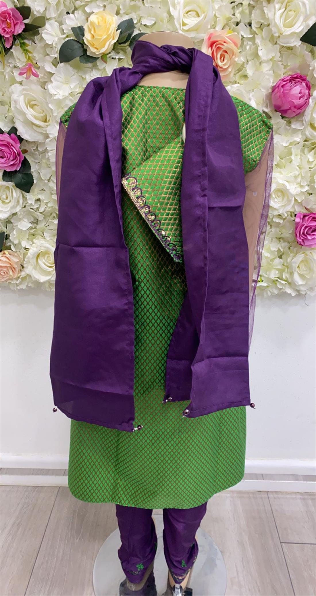 Green & Purple Girlswear