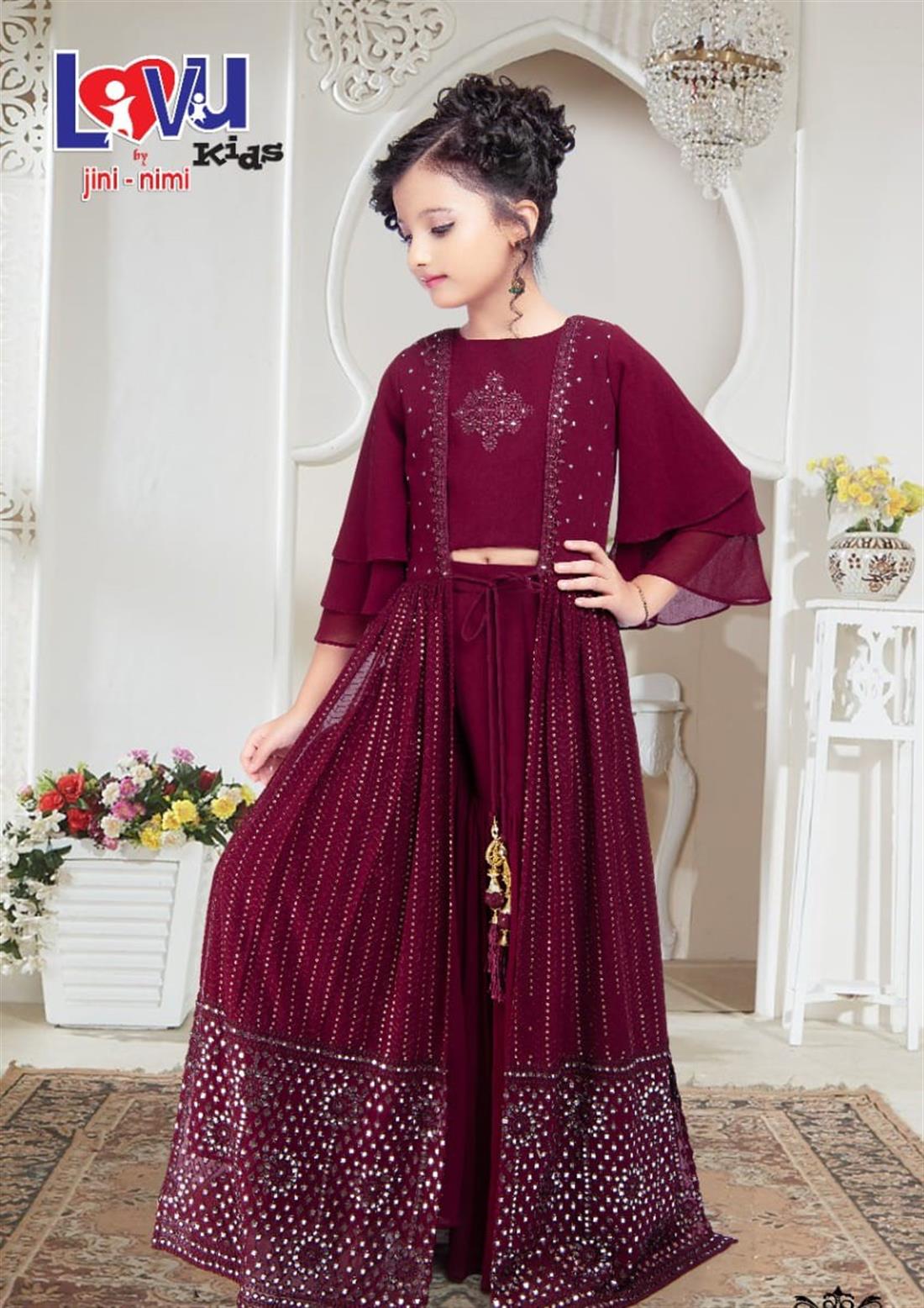 Plum Sharara Girlswear