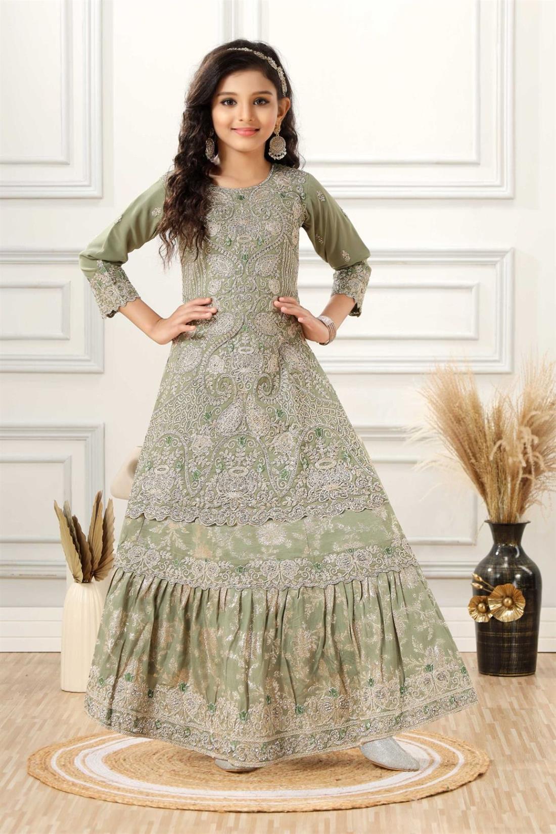 Mehndi Green Girlswear