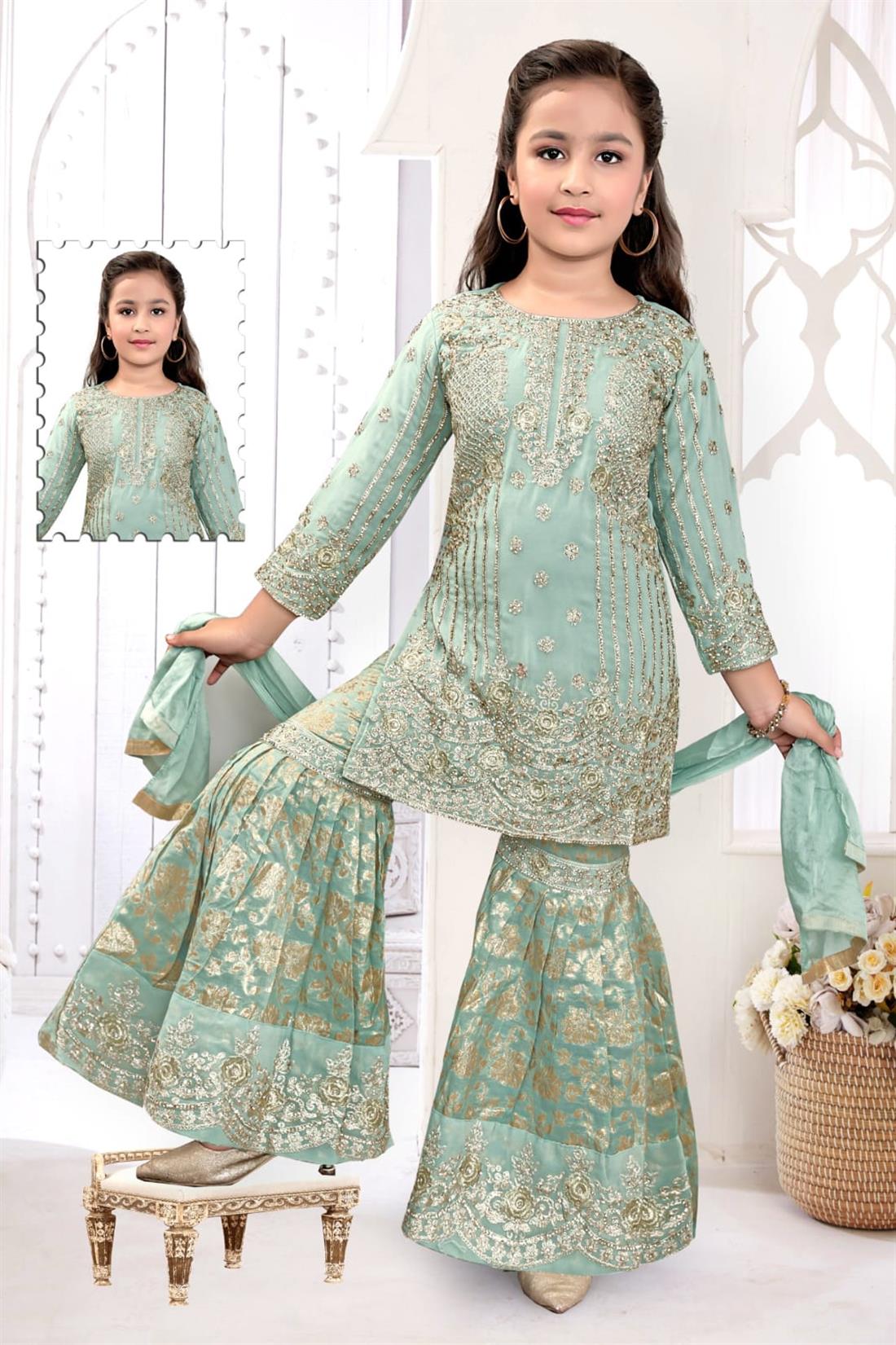 Mint Girls Suits