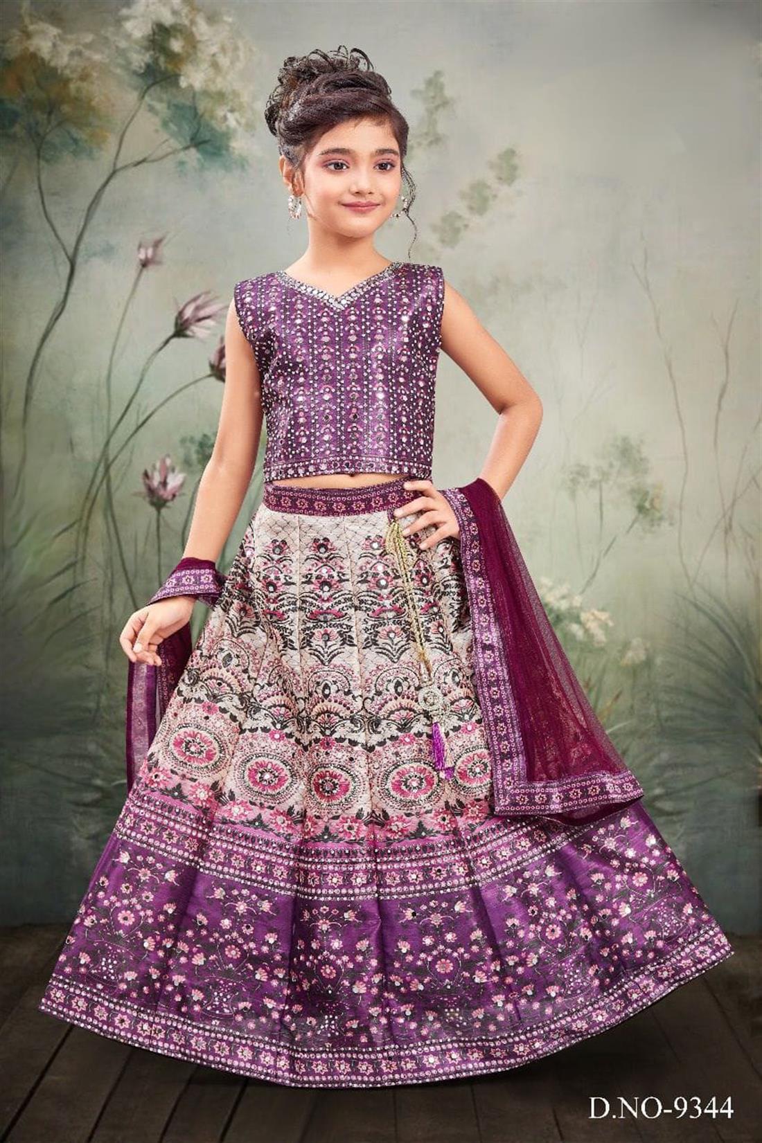 Purple Kids 3 Piece Outfit