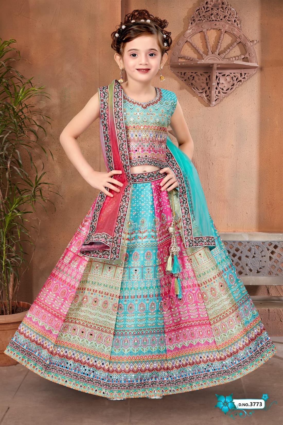 Multicolour Kids 3 Piece Outfit