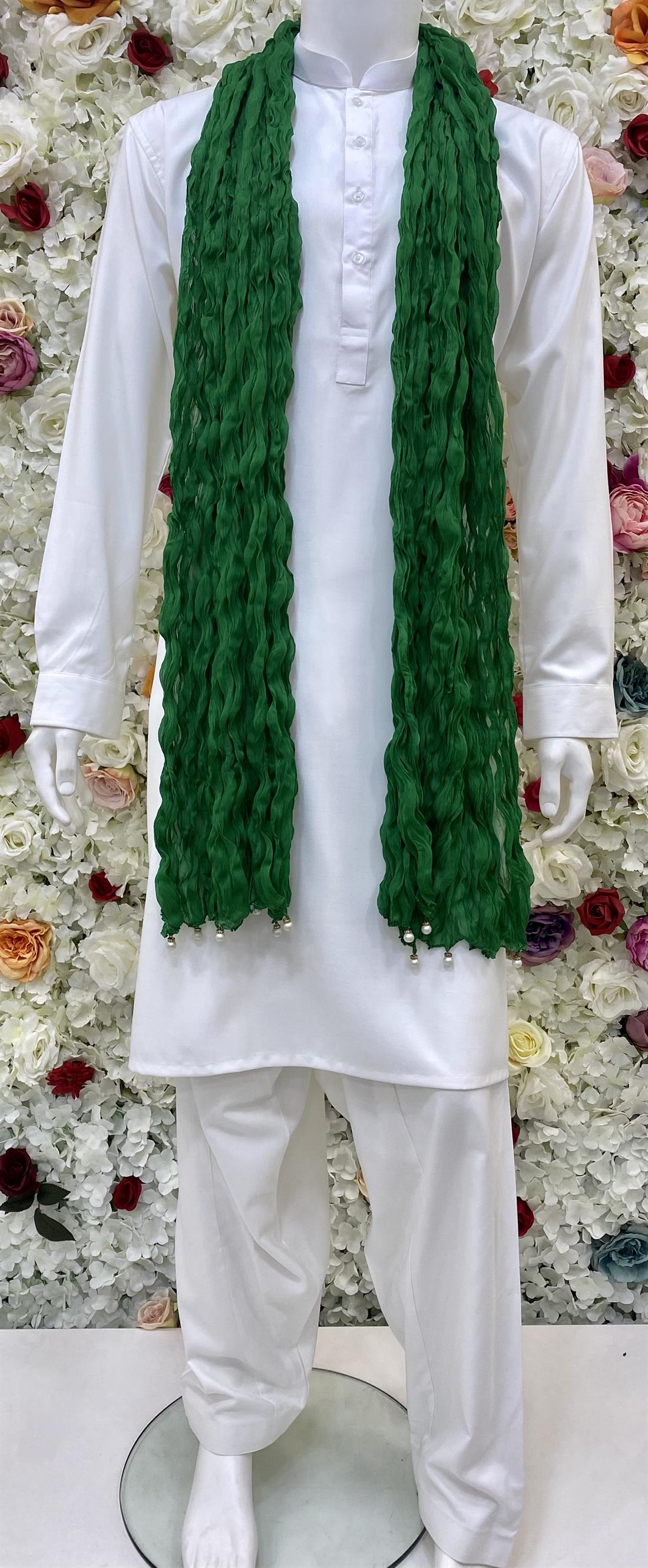 Green Mens Shawls