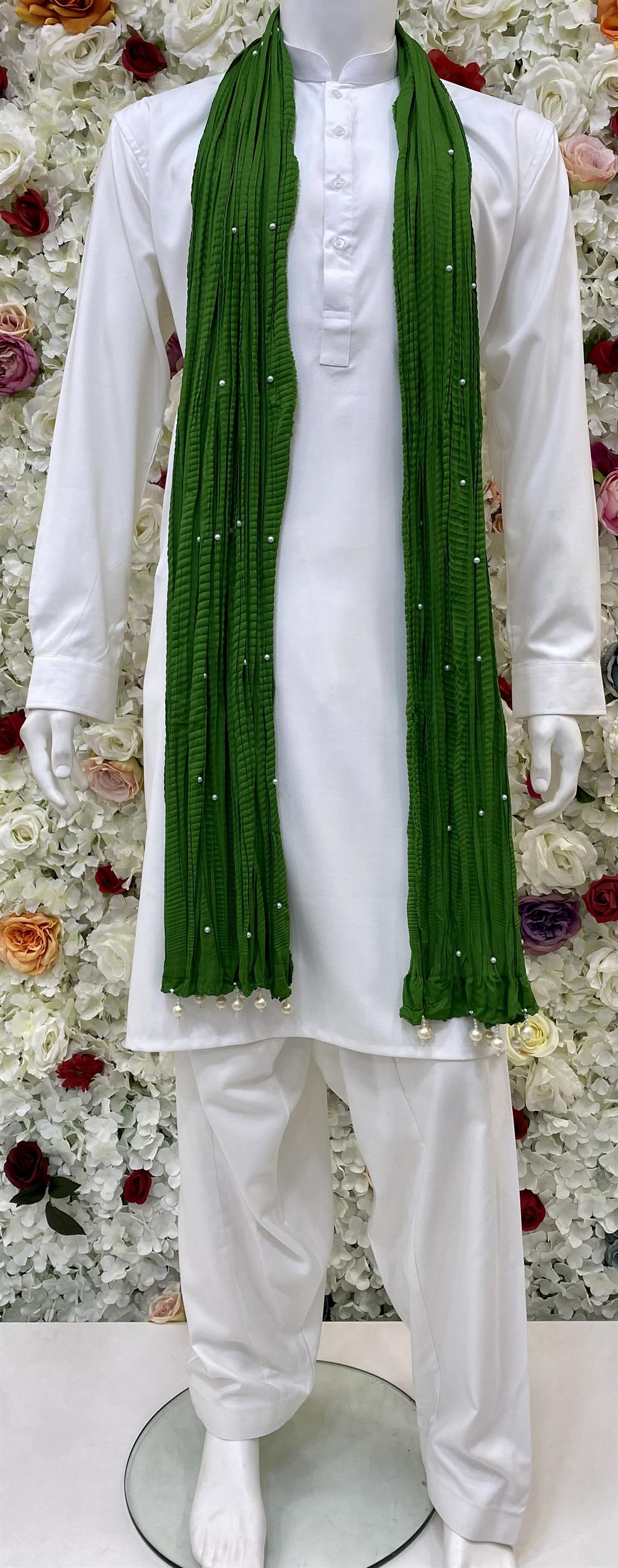 Green Mens Shawls