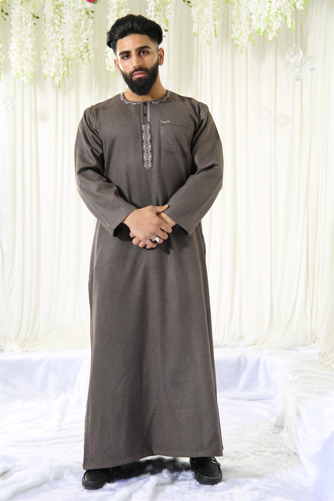Embroidered Mens Jubba